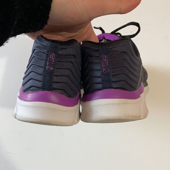 Fila Tri Color Lace Up Workout Running Shoes - Picture 4 of 7